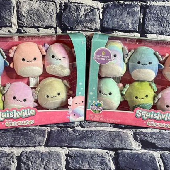 Squishmallows Other - Squishville Axolotl Squad
